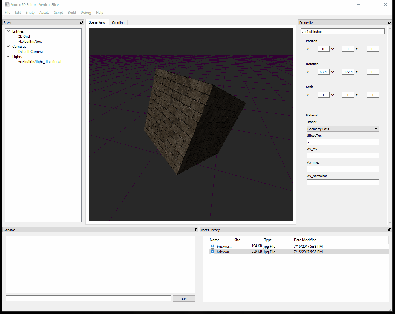 Normal mapping in the new Deferred Renderer.